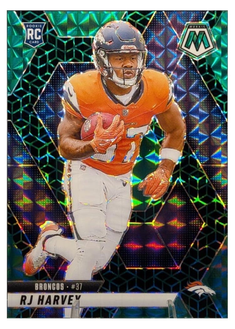2025 Panini Mosaic Base Set RJ Harvey #375 card