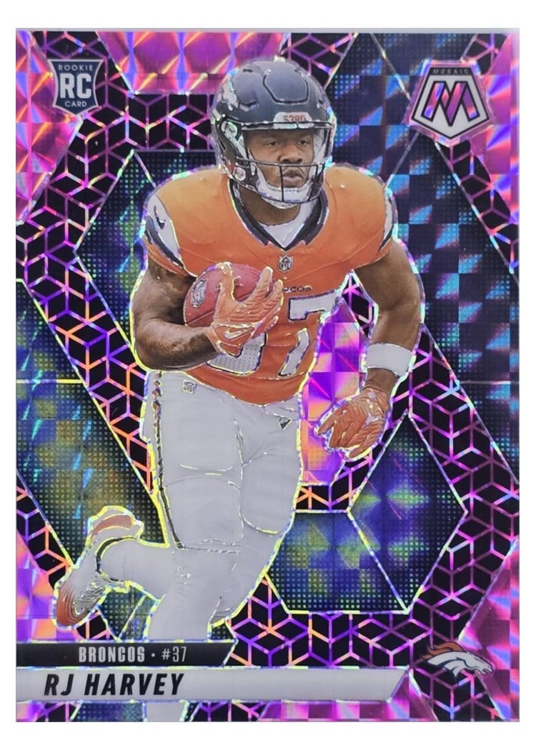2025 Panini Mosaic Base Set RJ Harvey #375 card
