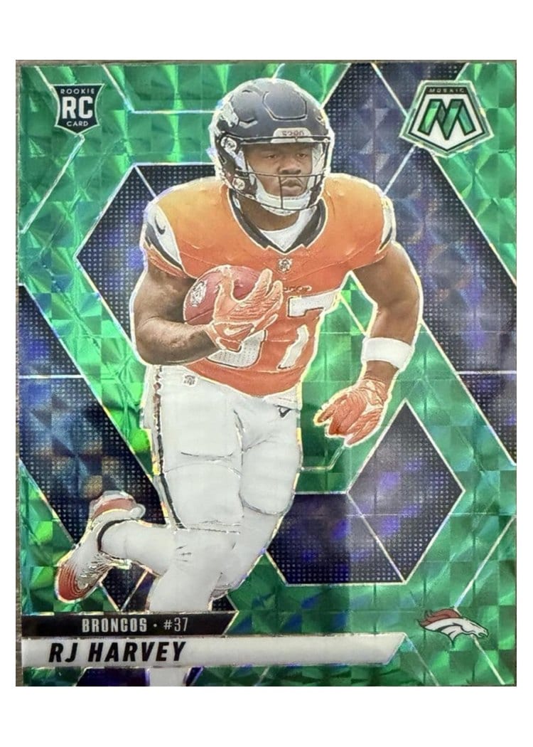 2025 Panini Mosaic Base Set RJ Harvey #375 card