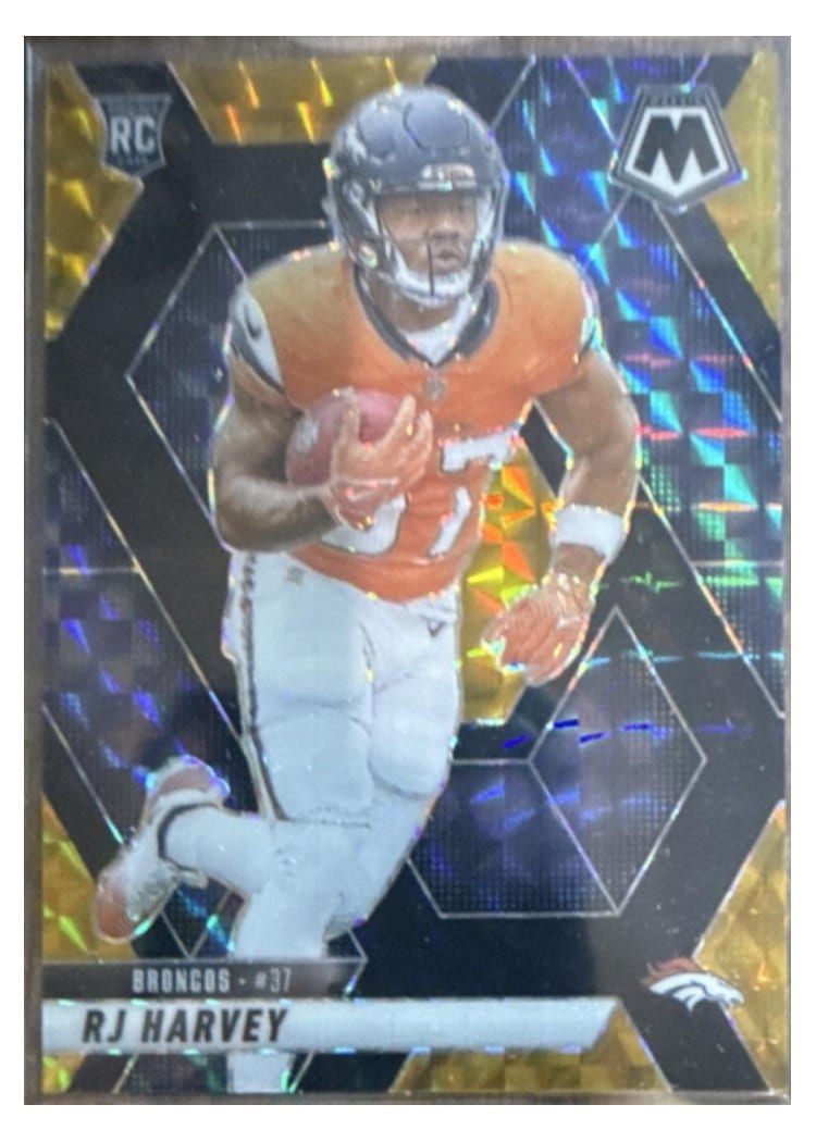 2025 Panini Mosaic Base Set RJ Harvey #375 card