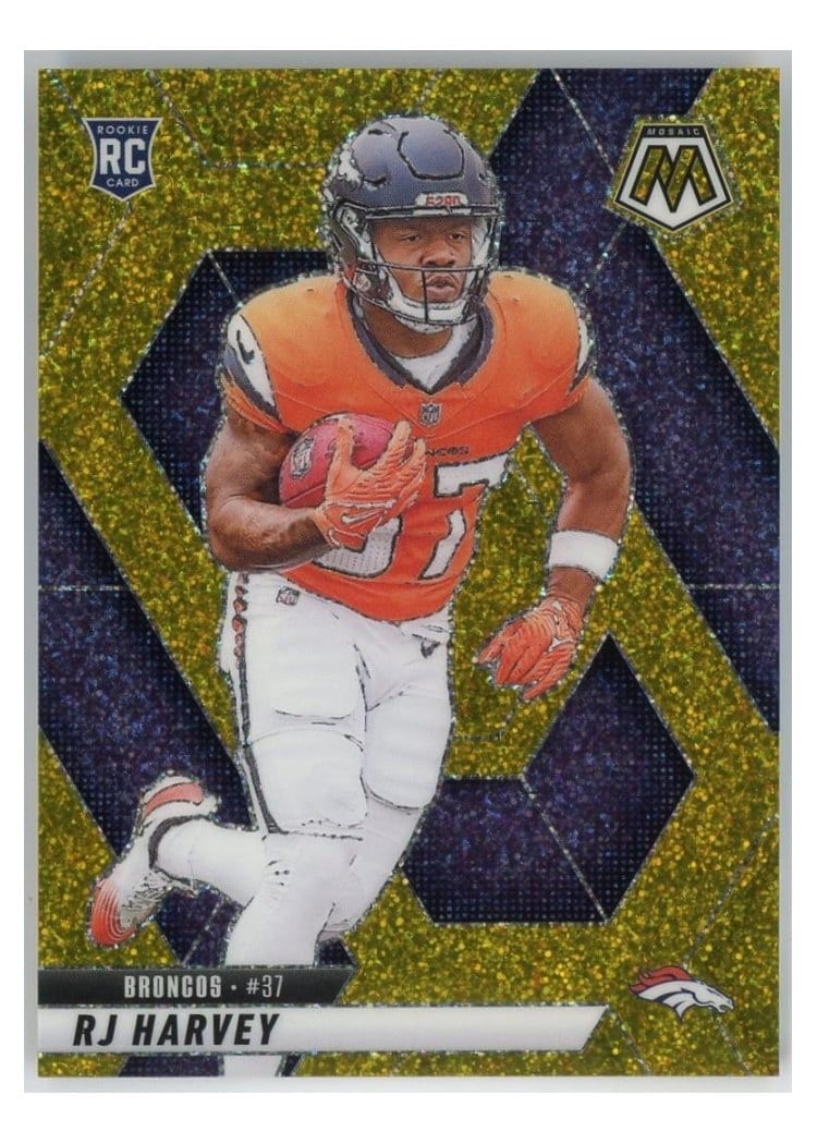 2025 Panini Mosaic Base Set RJ Harvey #375 card