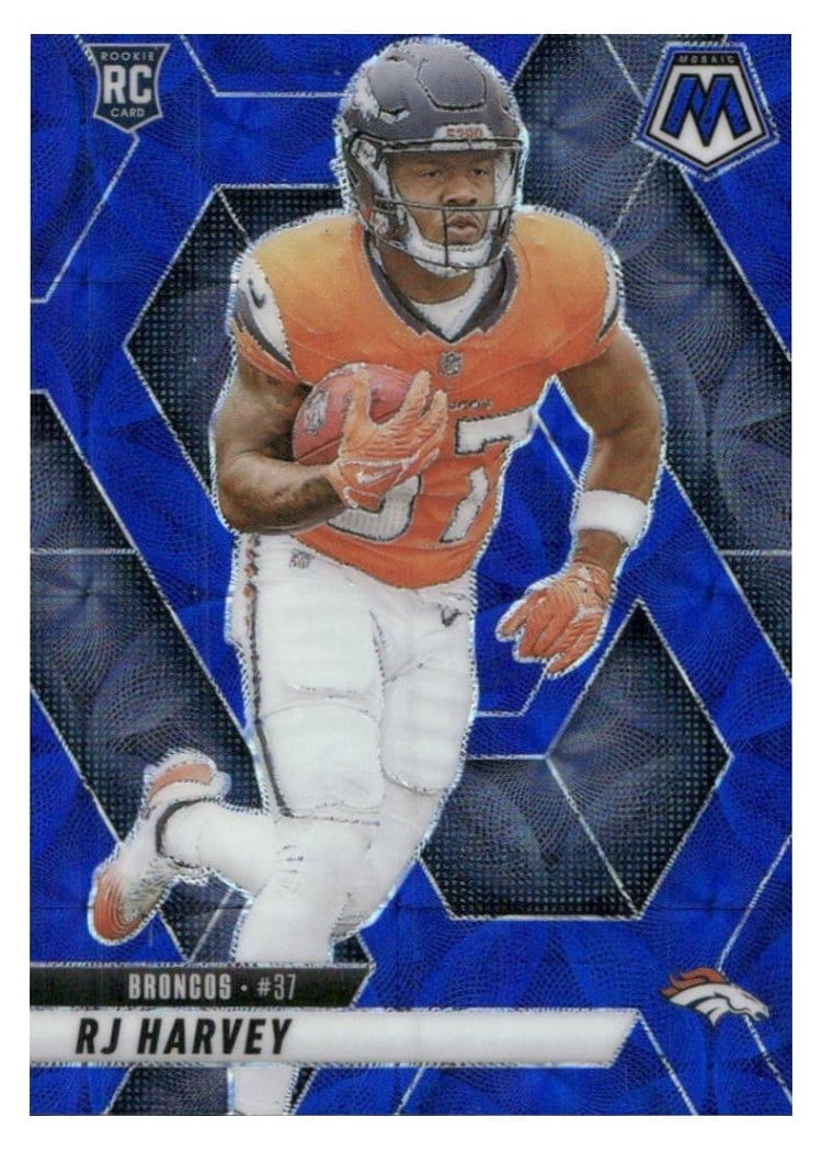 2025 Panini Mosaic Base Set RJ Harvey #375 card