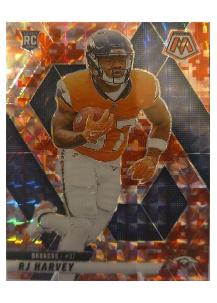 2025 Panini Mosaic Base Set RJ Harvey #375 card