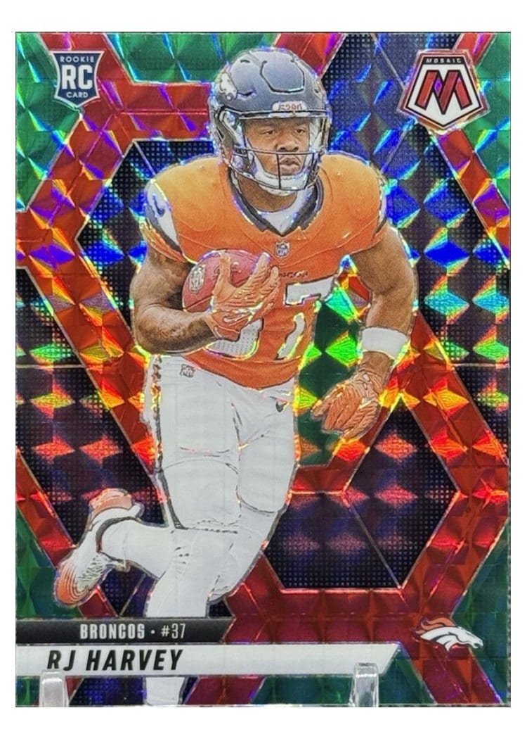 2025 Panini Mosaic Base Set RJ Harvey #375 card