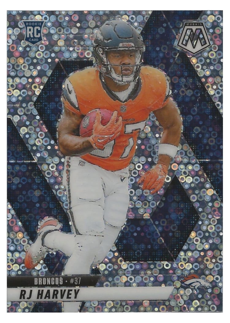 2025 Panini Mosaic Base Set RJ Harvey #375 card