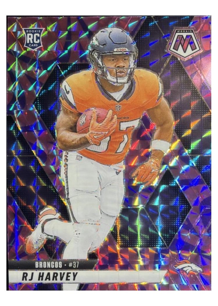 2025 Panini Mosaic Base Set RJ Harvey #375 card