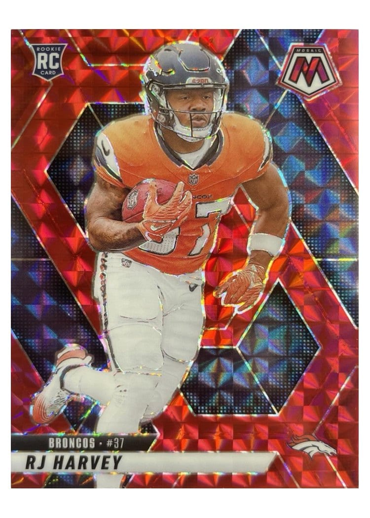 2025 Panini Mosaic Base Set RJ Harvey #375 card