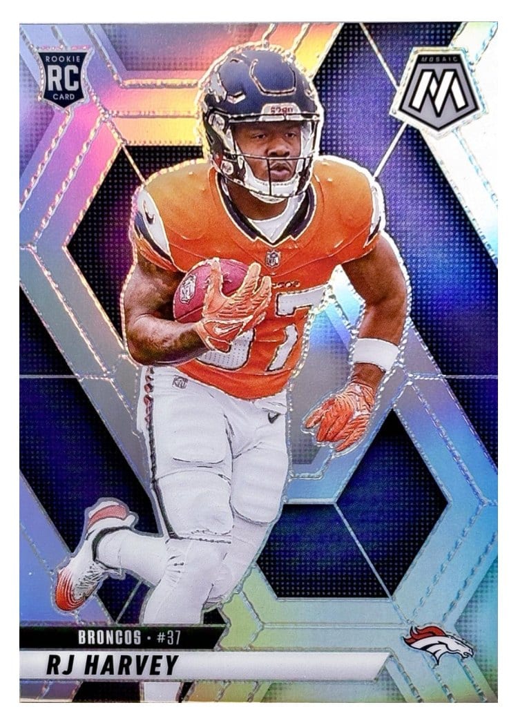 2025 Panini Mosaic Base Set RJ Harvey #375 card