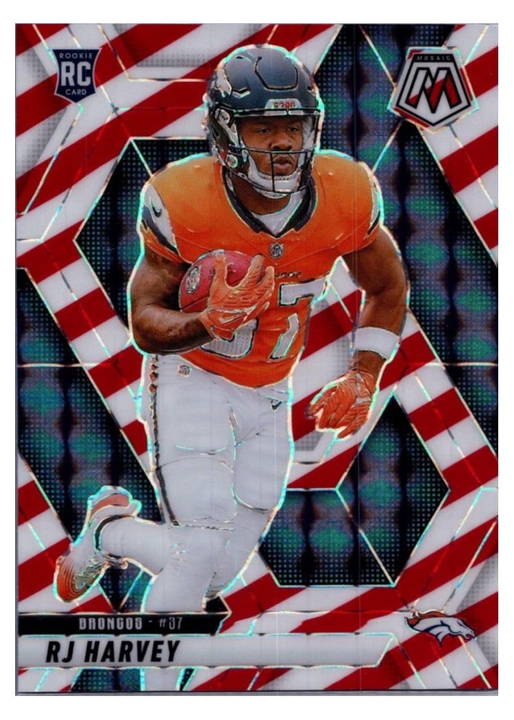 2025 Panini Mosaic Base Set RJ Harvey #375 card