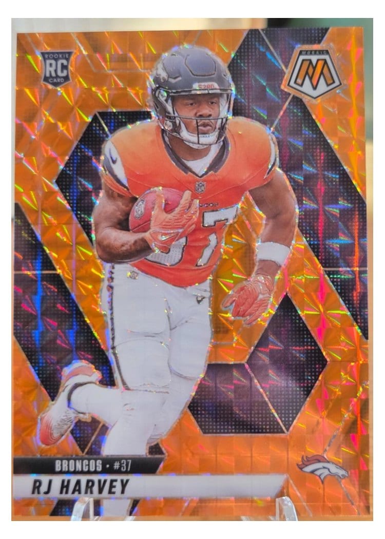 2025 Panini Mosaic Base Set RJ Harvey #375 card