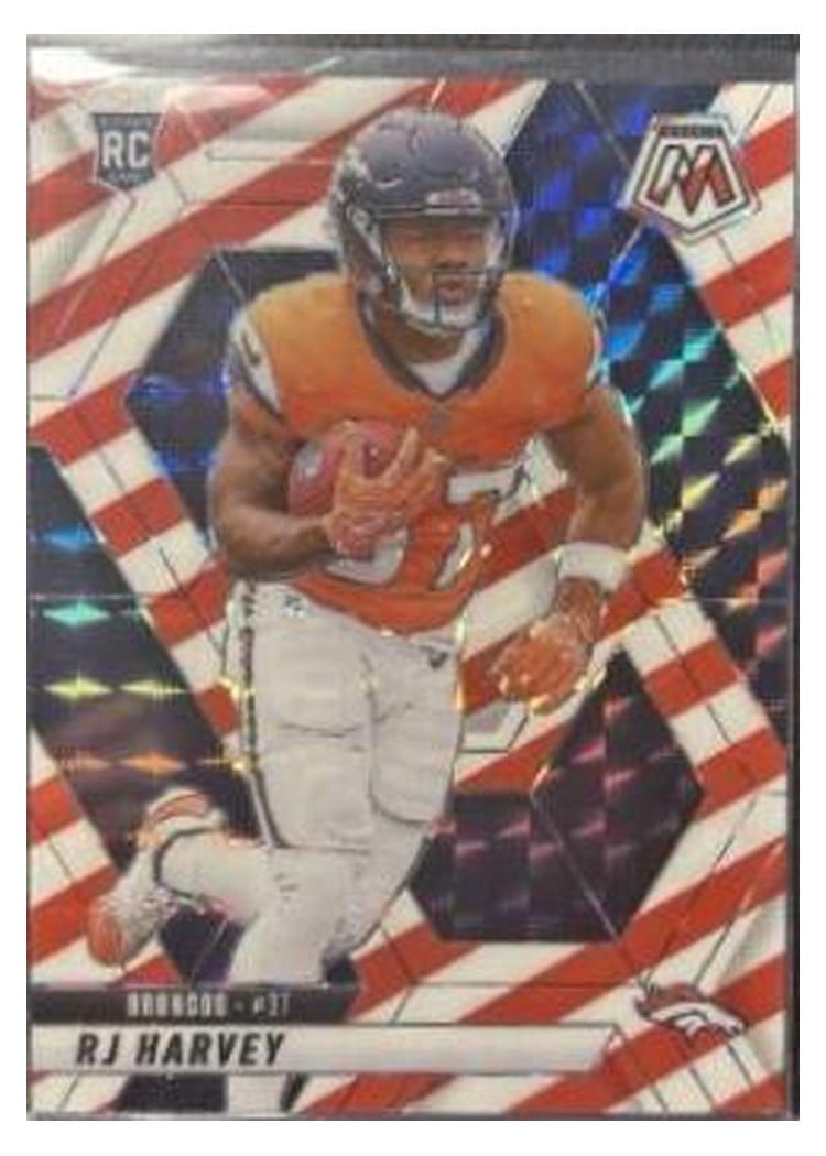 2025 Panini Mosaic Base Set RJ Harvey #375 card