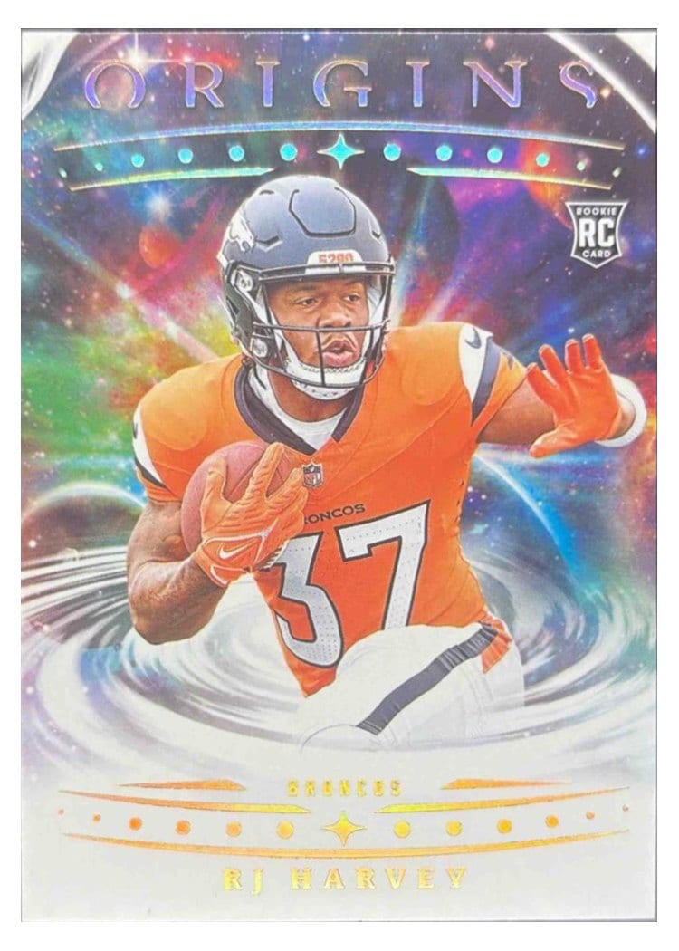 2025 Panini Origins Base Set RJ Harvey #141 card