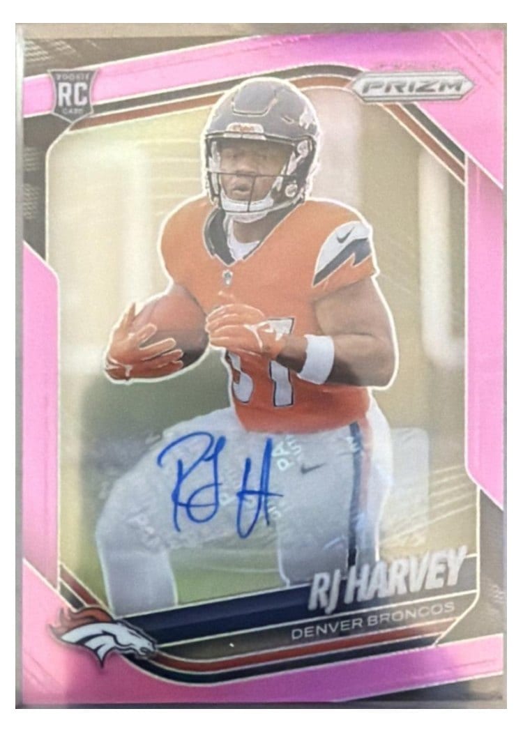 2025 Panini Prizm Base Set RJ Harvey #303 card