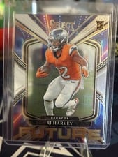 2025 Panini Select Select Future RJ Harvey #5 card