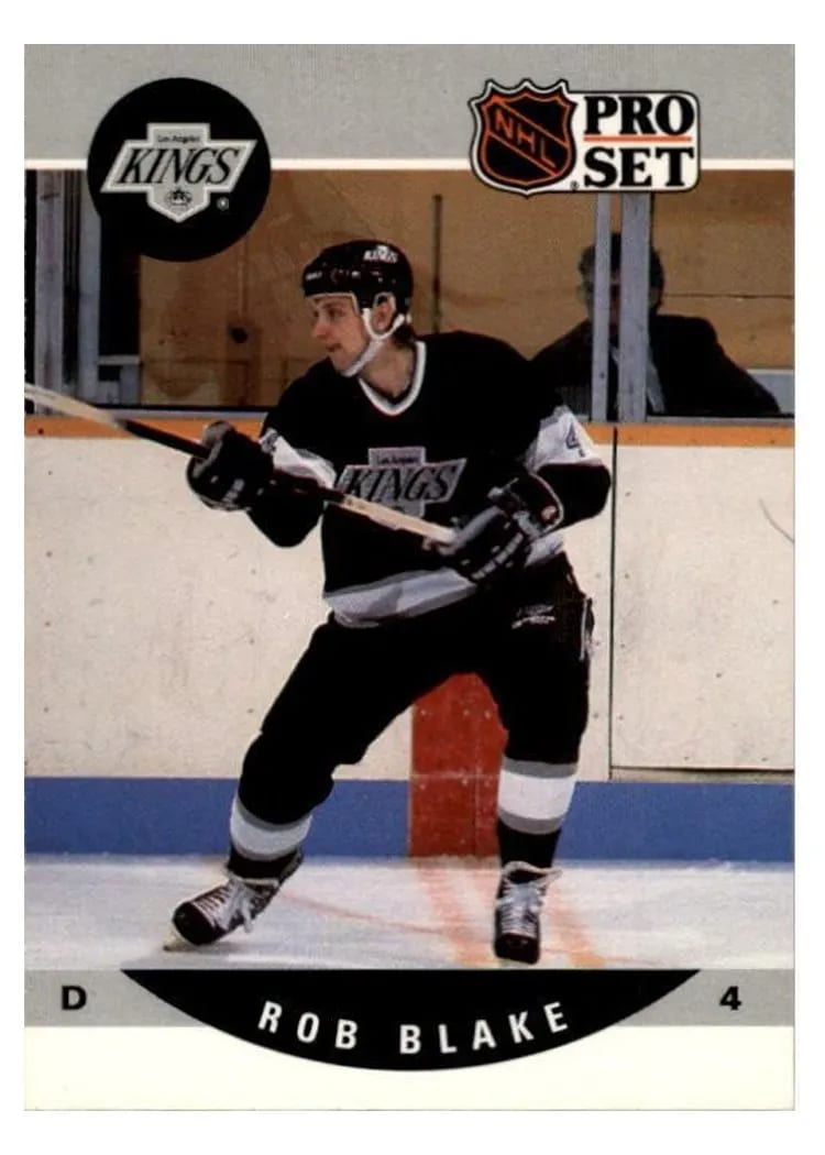 1990 Pro Set Rob Blake #611 card