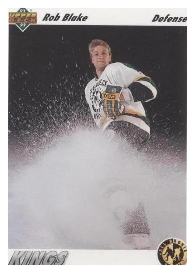 1991 Upper Deck Rob Blake #43 card
