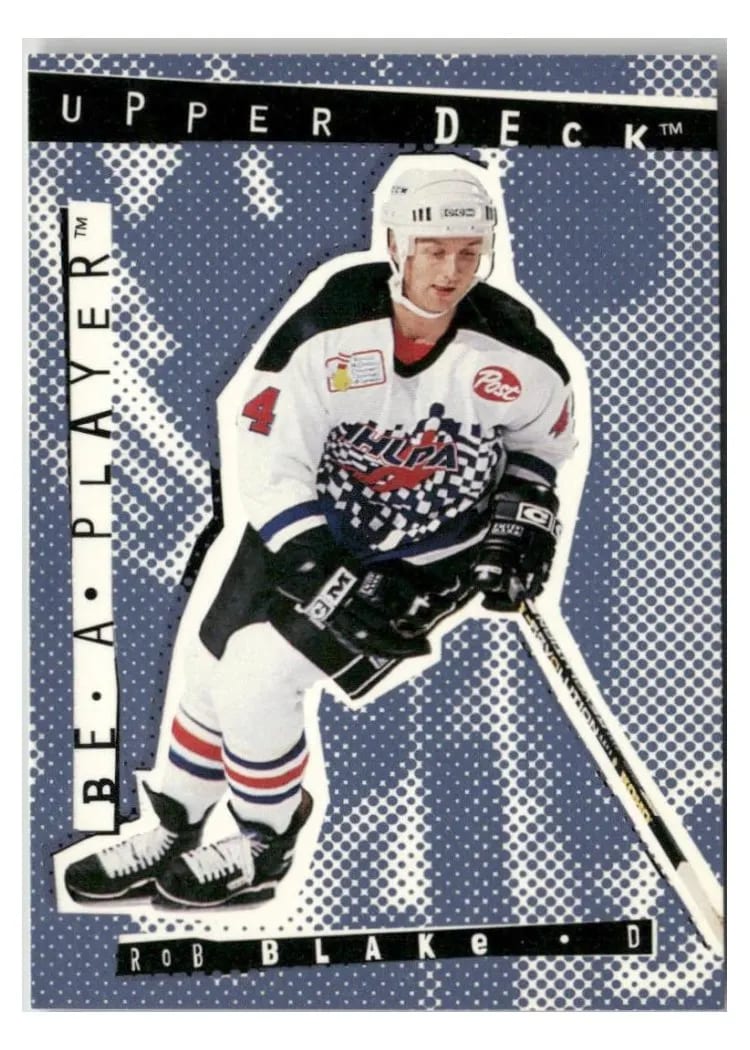 1994 Upper Deck Be A Player Rob Blake #R40 card