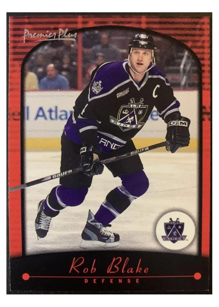 2000 Topps Premier Plus Rob Blake #51 card
