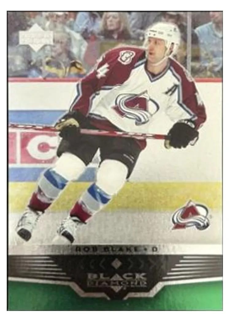 2005 Upper Deck Black Diamond Rob Blake #23 card