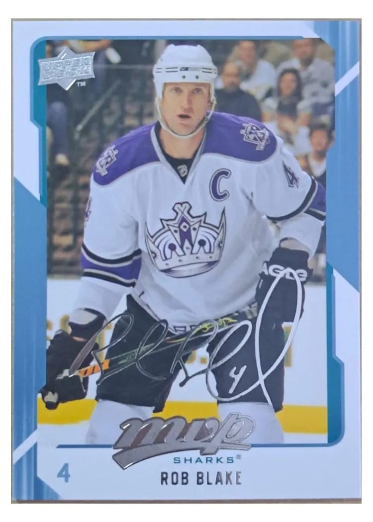 2008 Upper Deck MVP Rob Blake #239 card