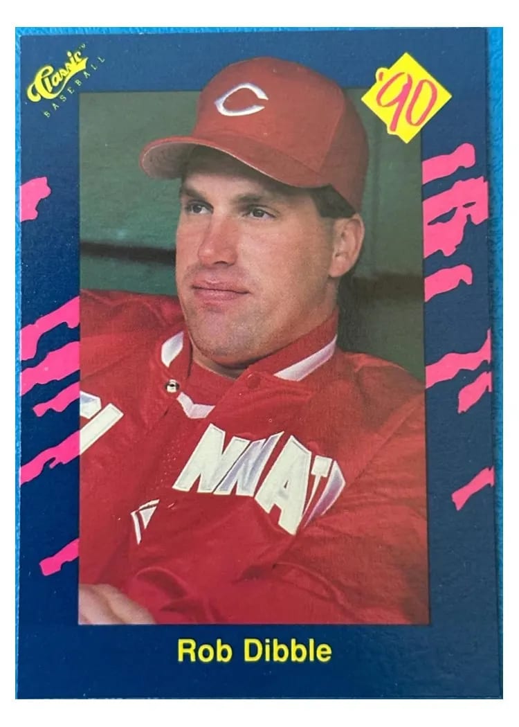 1990 Classic Rob Dibble #43 card