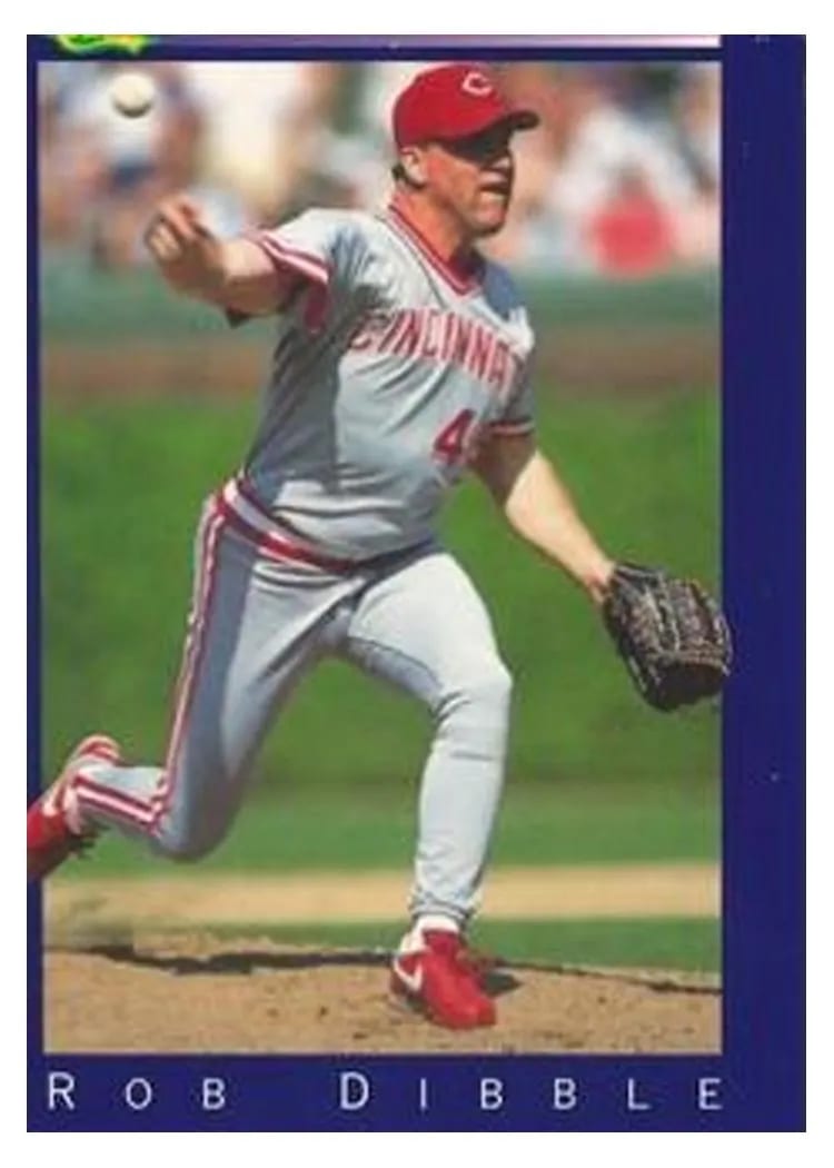 1992 Classic Rob Dibble #75 card