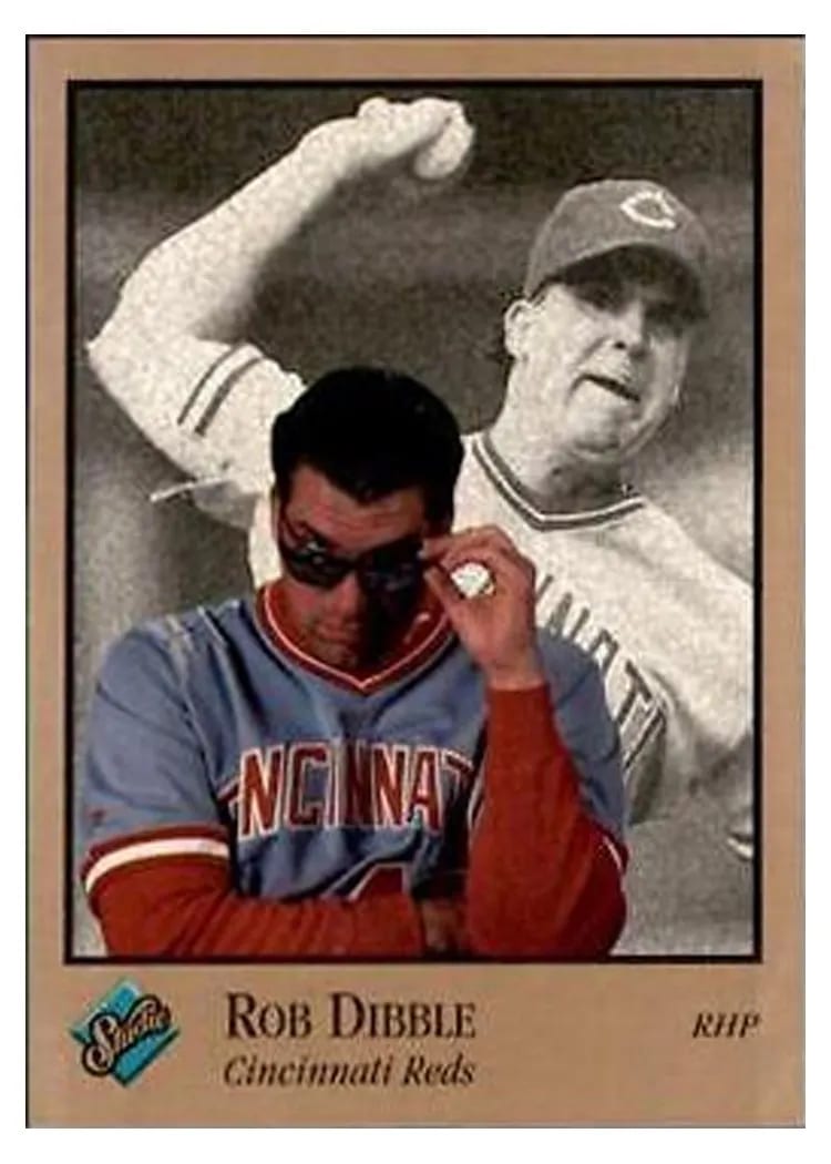 1992 Studio Rob Dibble #22 card