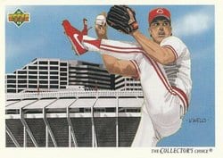 1992 Upper Deck Base Set Rob Dibble #30 card