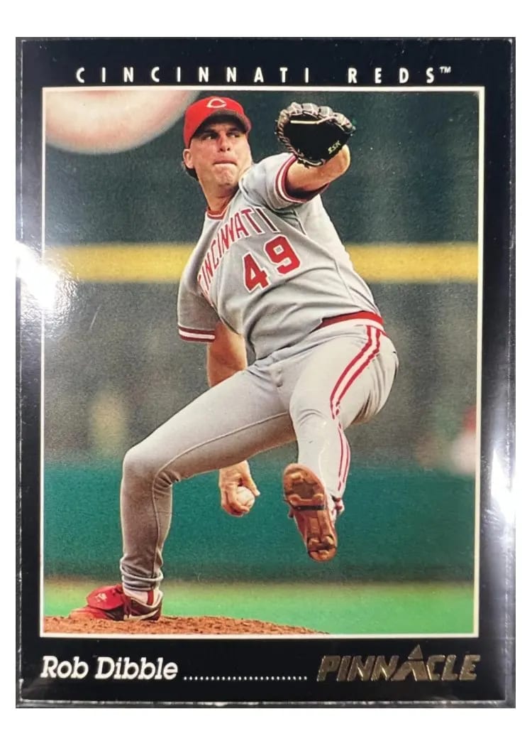 1993 Pinnacle Rob Dibble #101 card