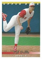 1993 Upper Deck Base Set Rob Dibble #675 card