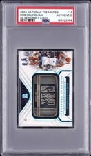 2024-25 Panini National Treasures Silver Draft Logo Rob Dillingham #14 card