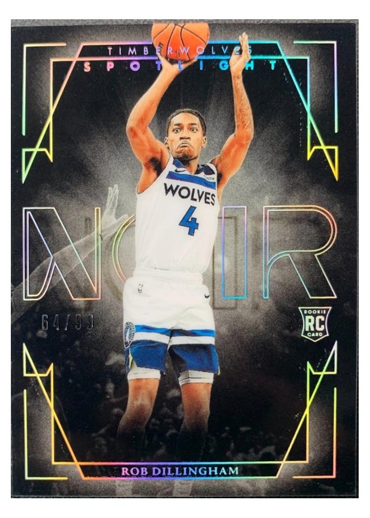 2024-25 Panini Noir Spotlight Set Rob Dillingham #2