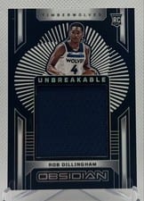 2024-25 Panini Obsidian Unbreakable Memorabilia Rob Dillingham #UM-RDM