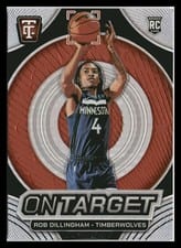 Rob Dillingham 2024-25 Panini Totally Certified On Target card