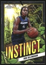 2024-25 Topps Chrome Instinct Rob Dillingham #INS-30 card