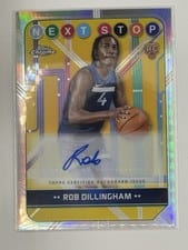 2024-25 Topps Chrome Next Stop Signatures Rob Dillingham #NSS-RD