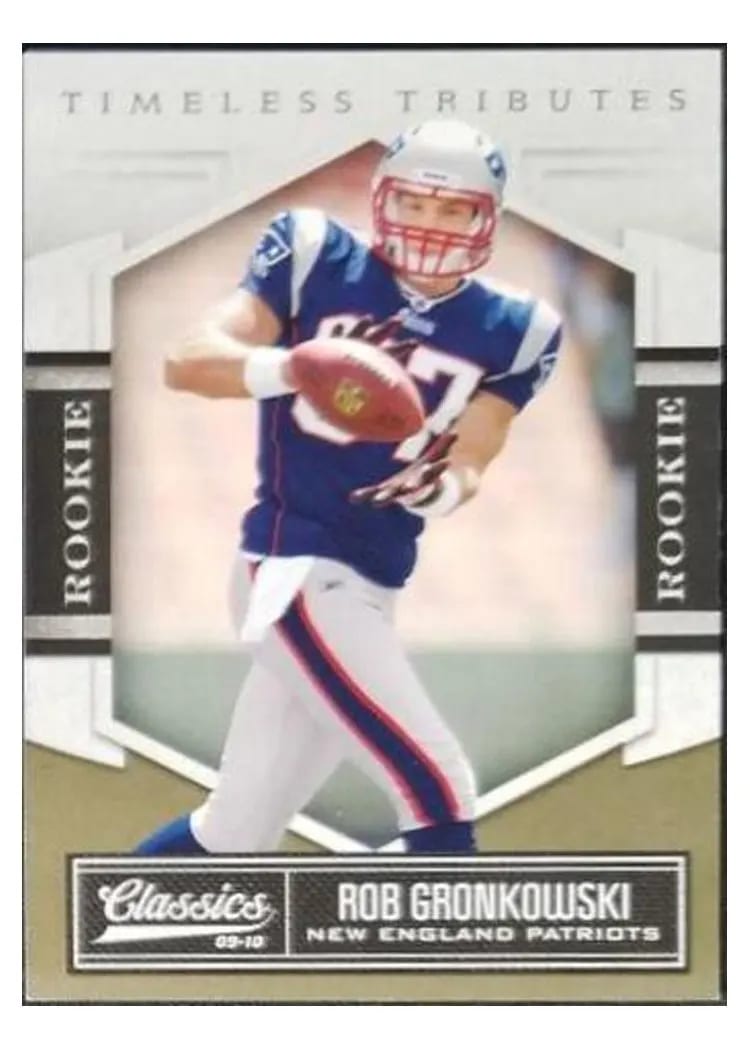 2010 Panini Classics Rob Gronkowski #182 card