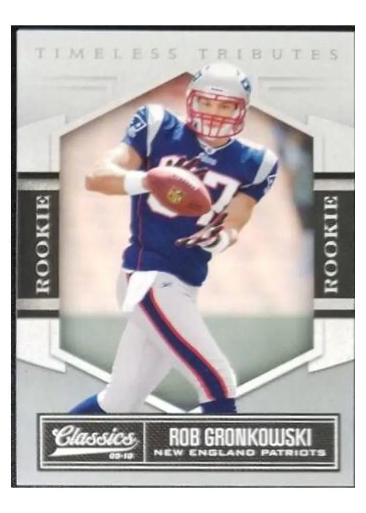 2010 Panini Classics Rob Gronkowski #182 card