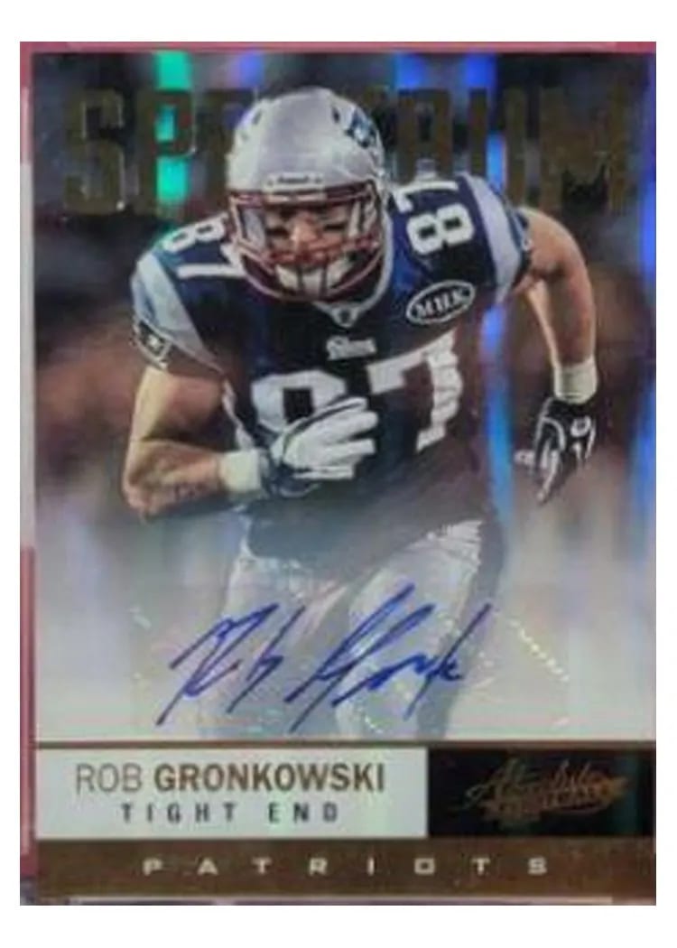2012 Panini Absolute Rob Gronkowski #35 card