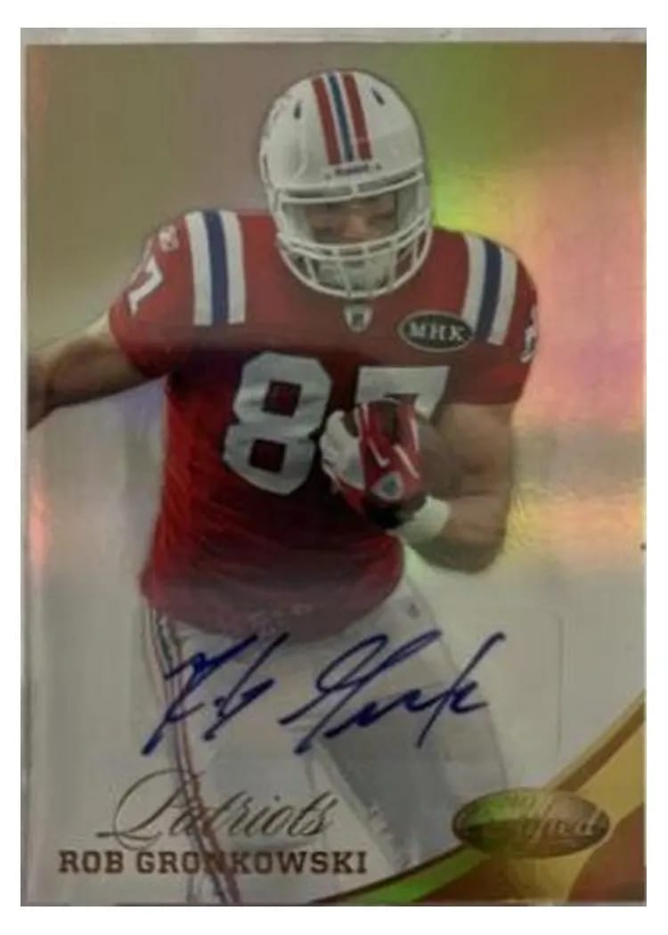 2012 Panini Certified Rob Gronkowski #2 card