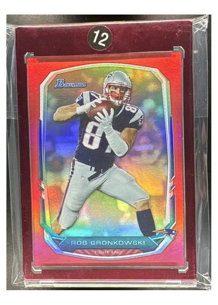 2013 Bowman Rob Gronkowski #41 card