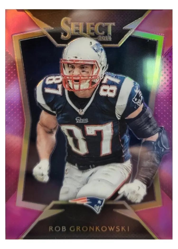 2014 Panini Select Rob Gronkowski #8 card
