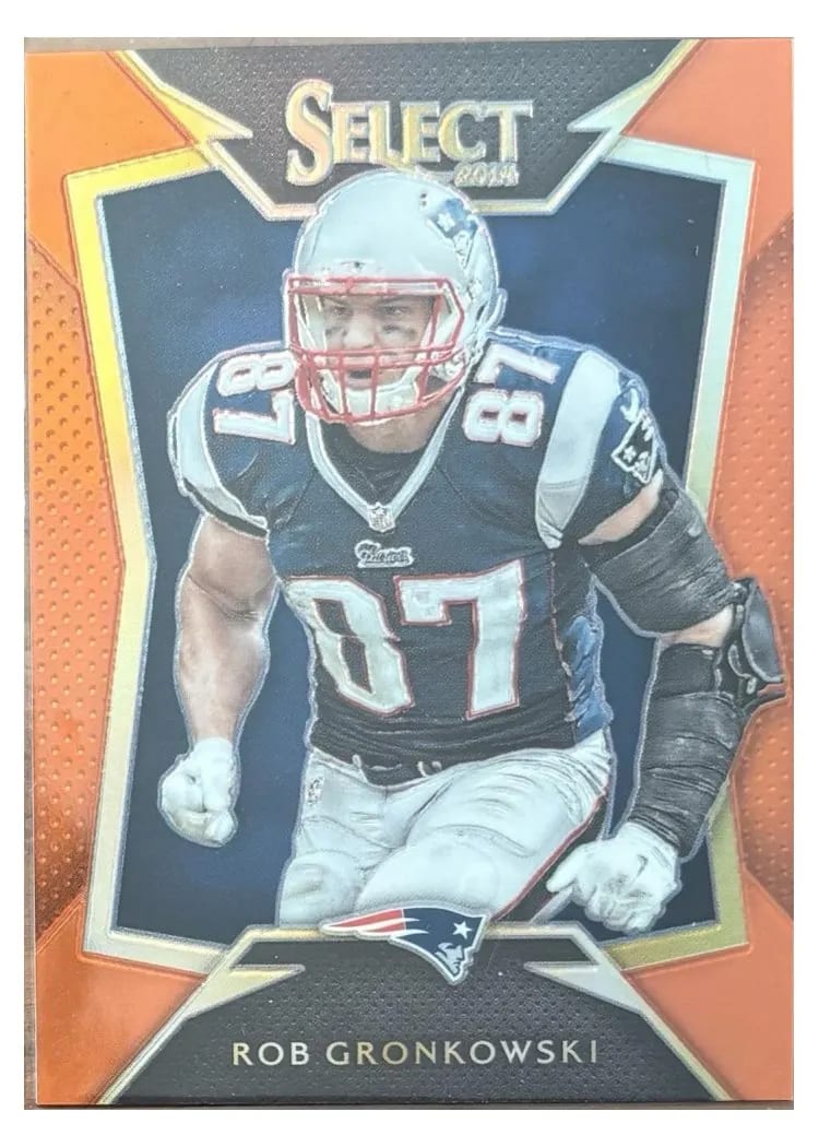 2014 Panini Select Rob Gronkowski #8 card