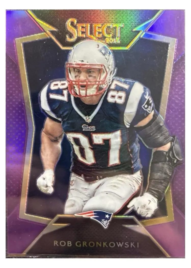 2014 Panini Select Rob Gronkowski #8 card