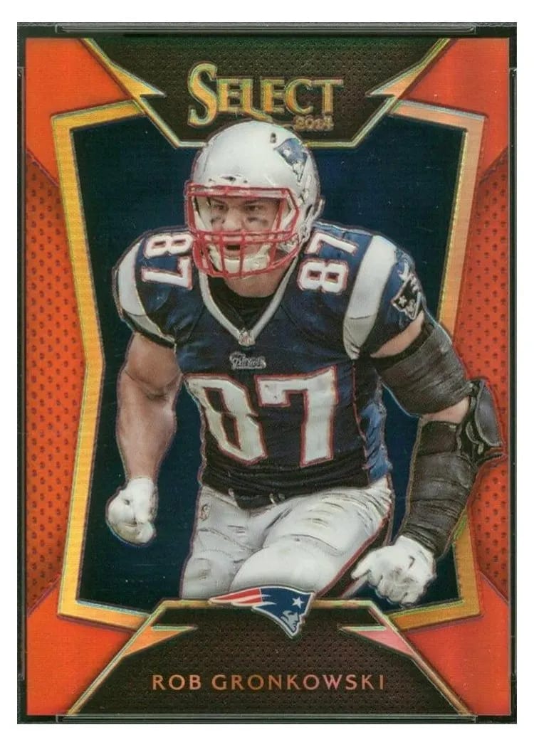 2014 Panini Select Rob Gronkowski #8 card