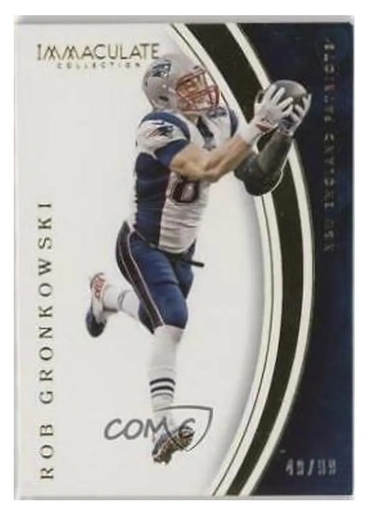 2016 Panini Immaculate Rob Gronkowski #30 card