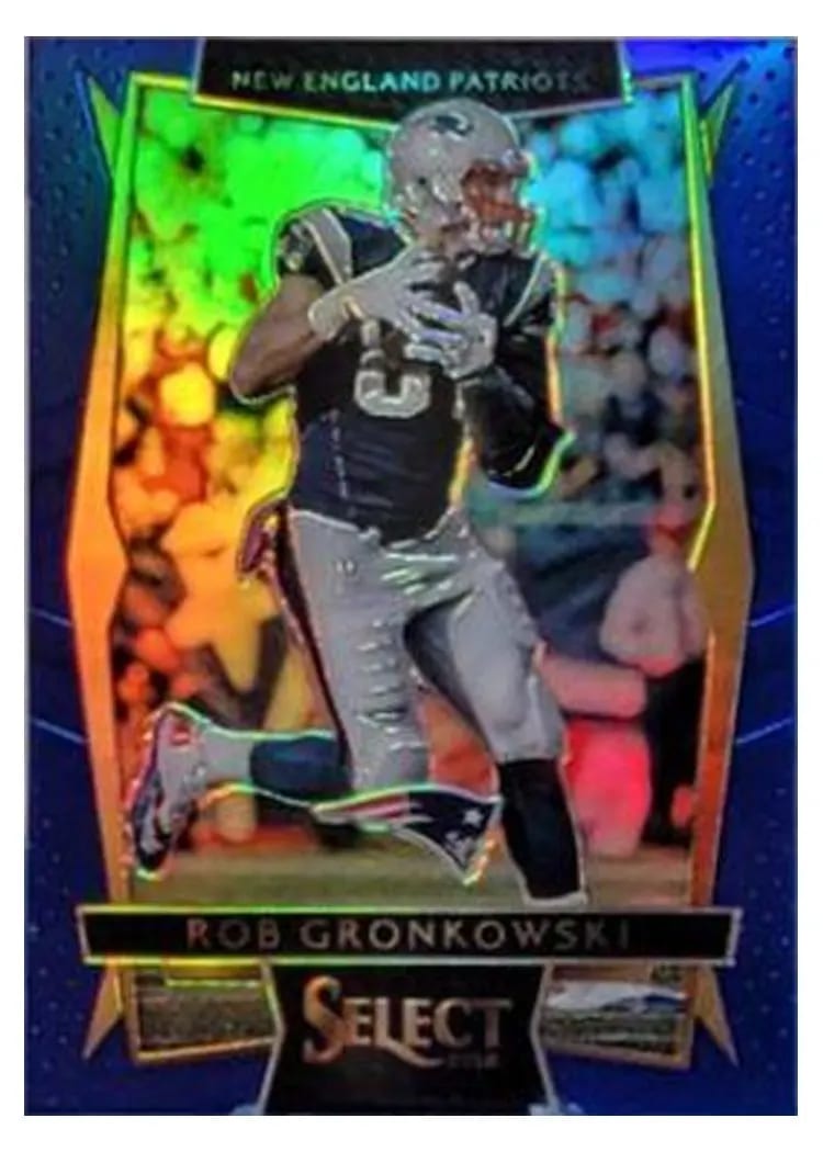 2016 Panini Select Base Set Rob Gronkowski #1 card