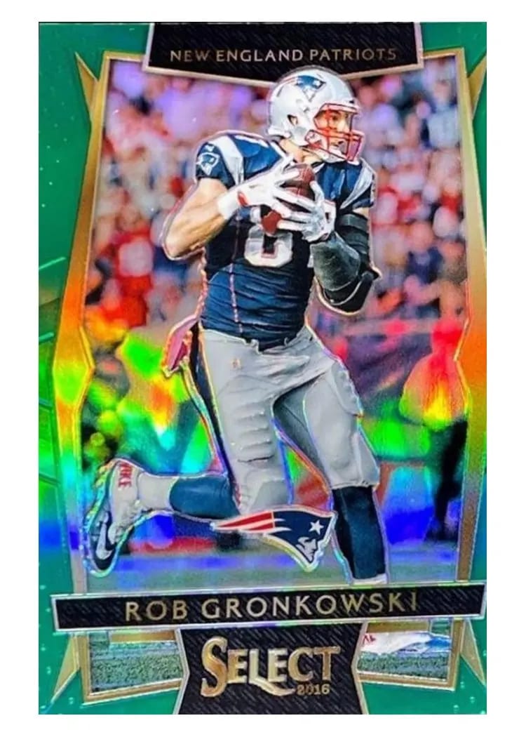 2016 Panini Select Base Set Rob Gronkowski #1 card