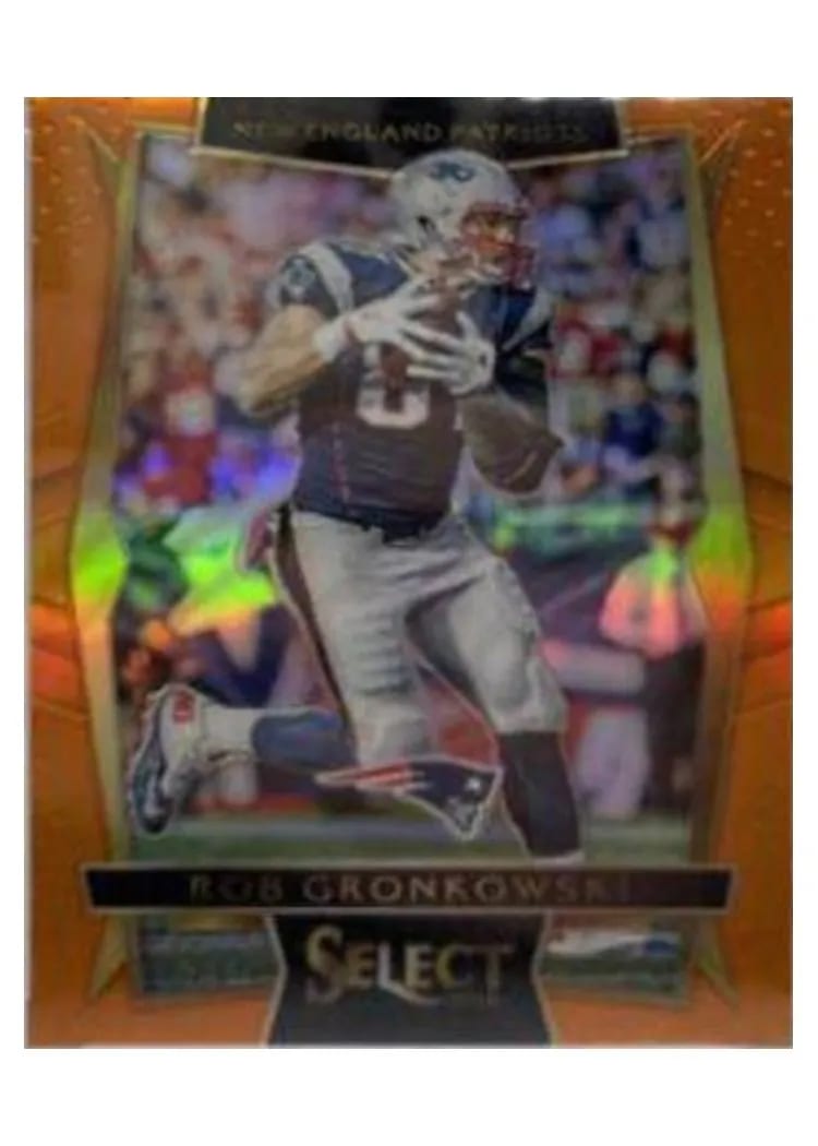 2016 Panini Select Base Set Rob Gronkowski #1 card