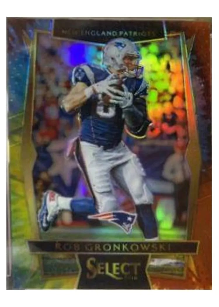2016 Panini Select Base Set Rob Gronkowski #1 card